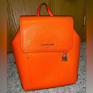 Michael Kors Backpack Leather